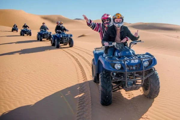 1 Hour Quad Biking Adventure in Merzouga Desert Dunes