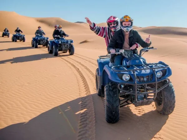 1 Hour Quad Biking Adventure in Merzouga Desert Dunes