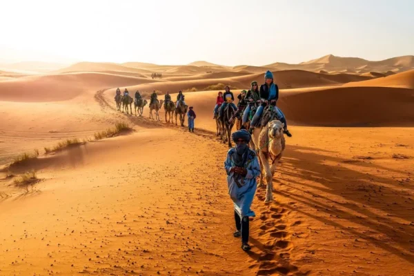 2 Nights Camel Trekking Adventure in Merzouga Desert Erg Chebbi